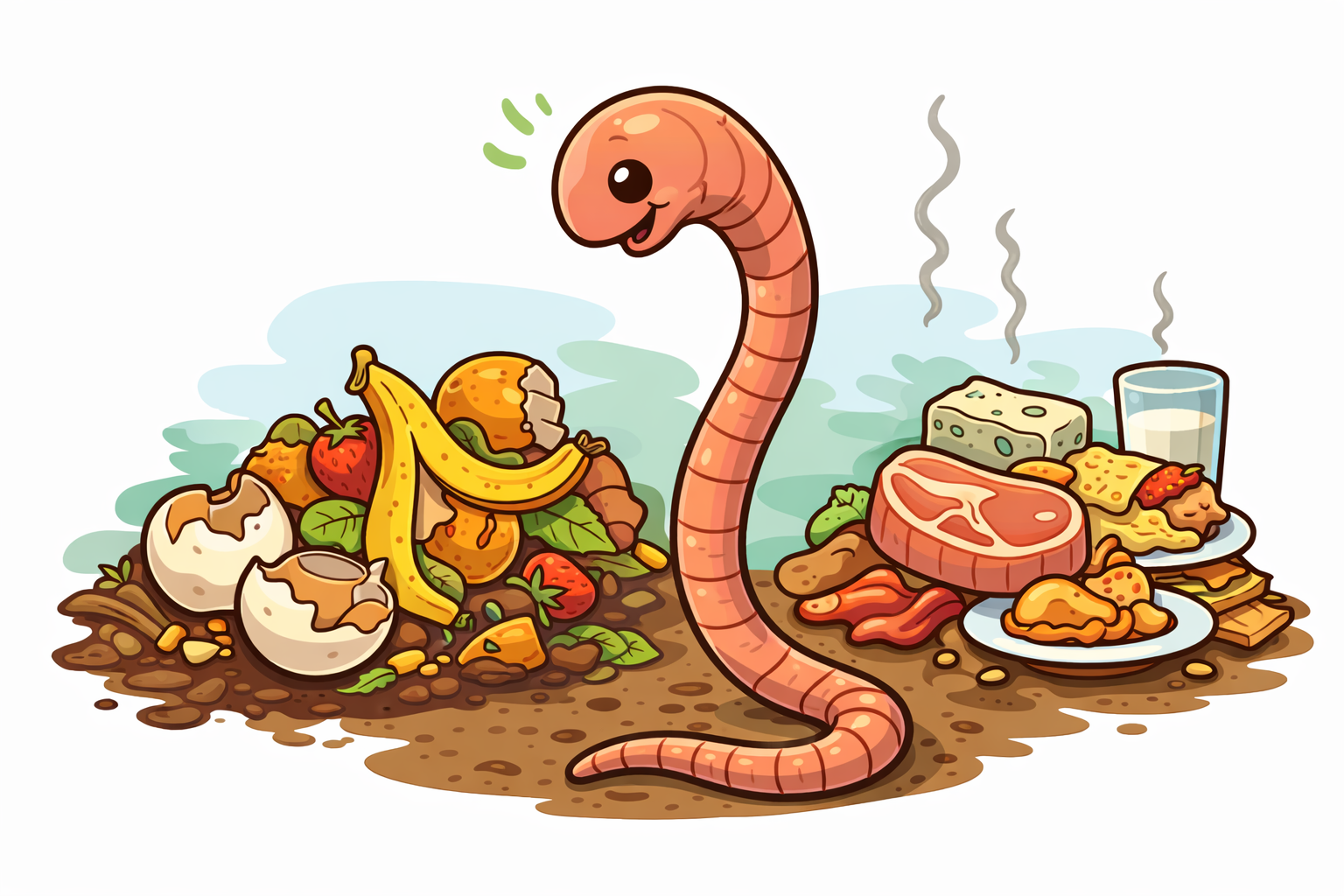 מה התולעים אוכלות? מה שמים בקומפוסטר תולעים בבית